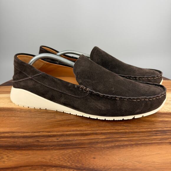 Olukai KA’A Loafer Mens Size 12 (EU 45) Brown Leather Suede Slip On Casual Shoes main image 5